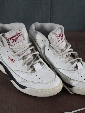 Vintage Reebok Shore - White Hightops 1990s - US Mens Size 7